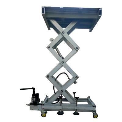 Small Stationary Hydraulic Scissor Lift Table