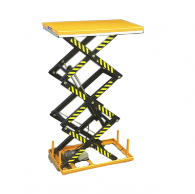 Stationary Hydraulic Scissor Lift Table