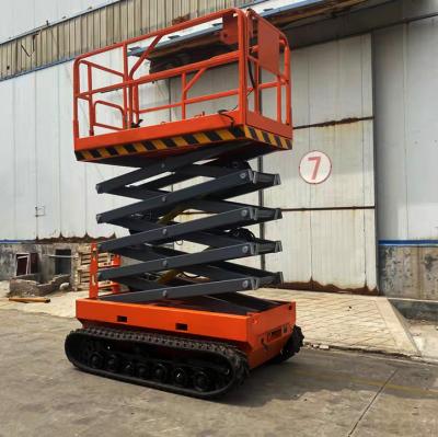 Tracked Scissor Lifting platform