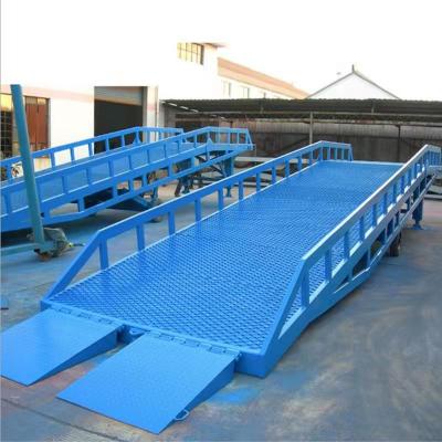 Mobile Dockrampe aus Stahl
